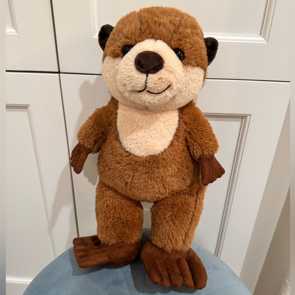 Build-A-Bear Brown and Cream Stuffed Animal